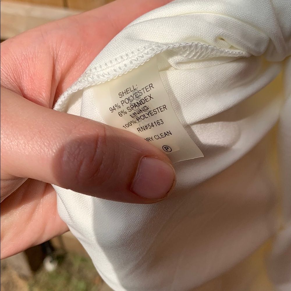 Calvin Klein Cream Dress - Picture 5 of 6